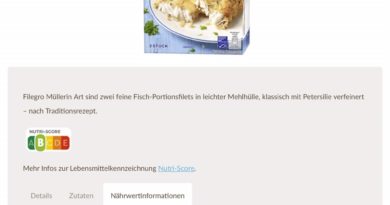 Iglo will Nutri-Score-Werte auf der Verpackung zeigen, Quelle: obs/iglo Deutschland