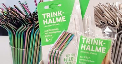 Trinkhalme aus Edelstahl statt aus Plastik: Rewe führt Alternativen ein packaging