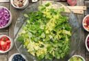 Salat ohne Plastikverpackung