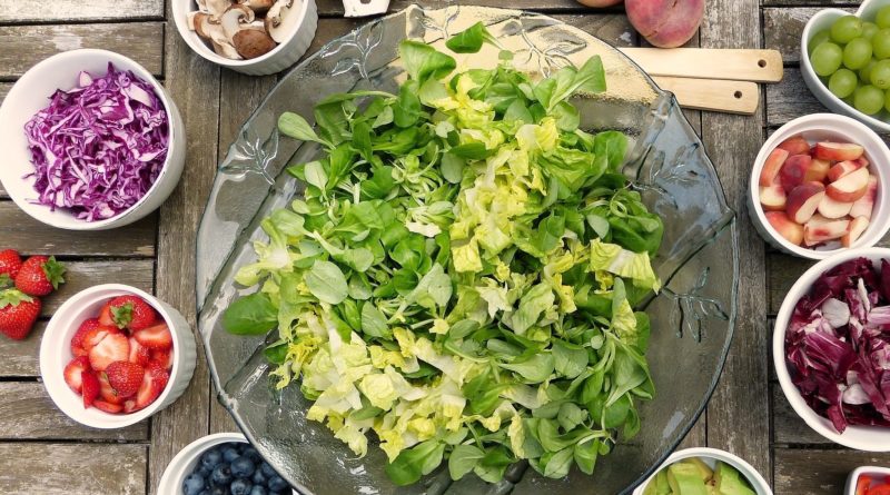 Salat ohne Plastikverpackung