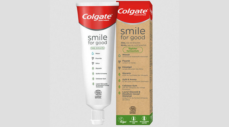 Colgate hat die erste recyclebare Zahncremetube entwickelt