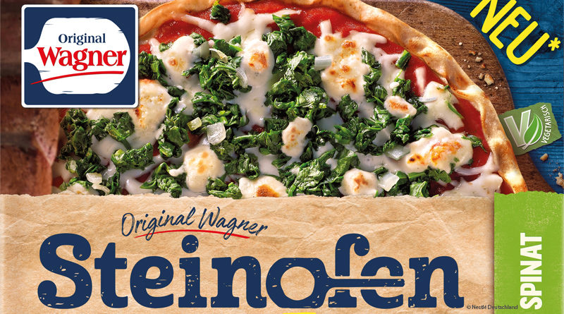 Nestlé Wagner Pizza with new packaging design