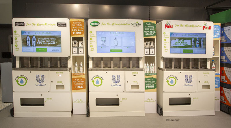Refill stations from Unilever