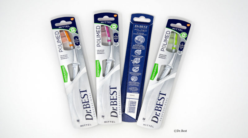 Toothbrush in Packaging Mmade from recycled paper