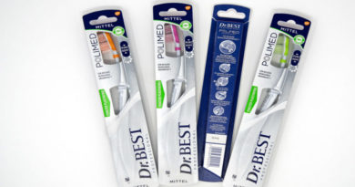 Toothbrush in Packaging Mmade from recycled paper