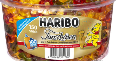 Haribo Gummibaerchen feiern Jubiläum packaging