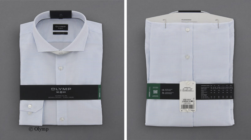 Olymp Hemdenverpackungen nachhaltiger
