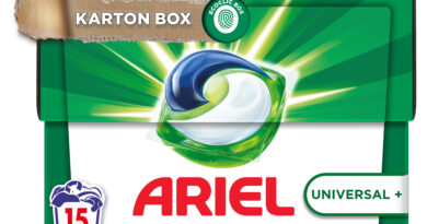 Ariel Pods in neuer Kartonbox