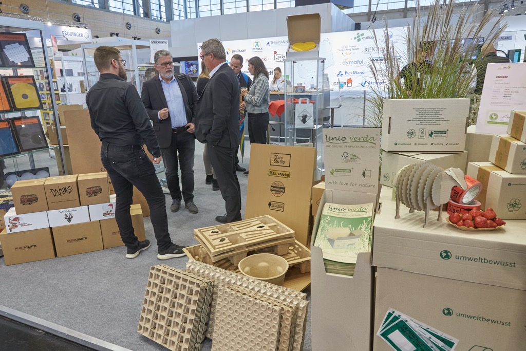 Exhibitors from all over Europe presented technical and sustainable innovations at FACHPACK 2022. Photo rights: NuernbergMesse/Frank Boxler