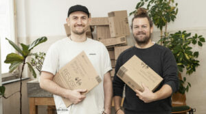 Start-up-Unternehmer Rudolf Siegle (36 ) und Bastian Gegenheimer