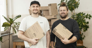 Start-up-Unternehmer Rudolf Siegle (36 ) und Bastian Gegenheimer