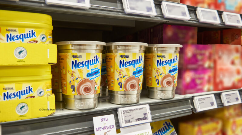 Nestle Deutschland führt Mehrwegverpackungen für Kakao ein