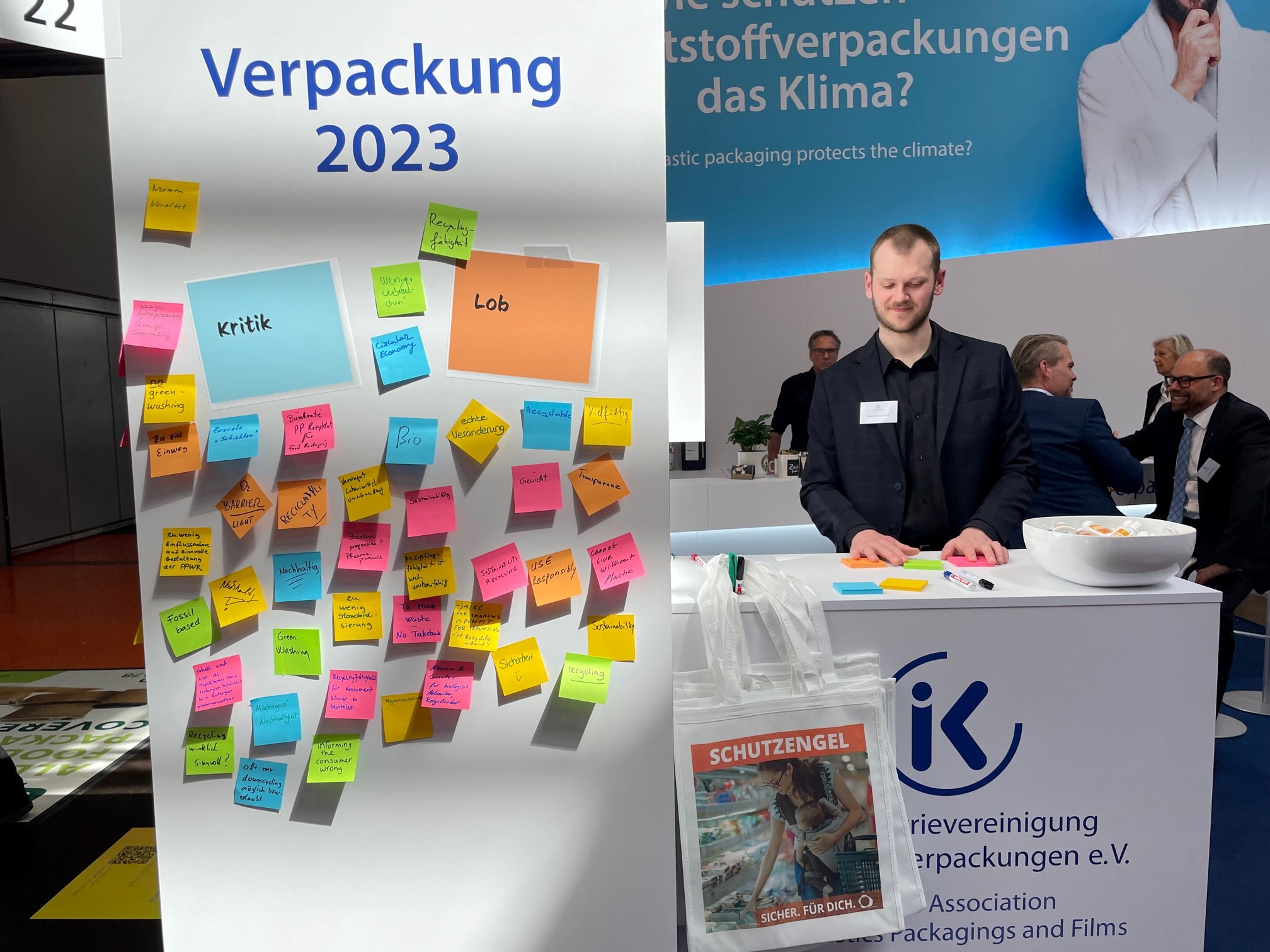 iK Industrievereinigung Kunststoffverpackungen auf der interpack 2023
